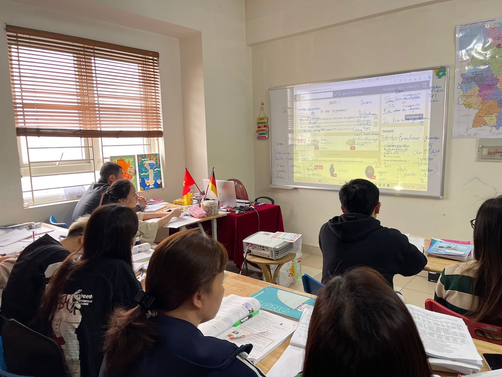 Besuch einer Sprachschule in Vietnam