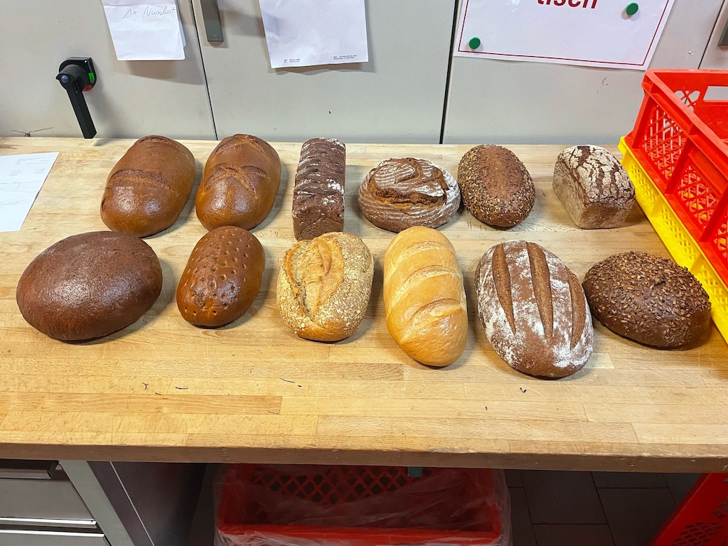 Besuch in einer deutschen Bäckerei