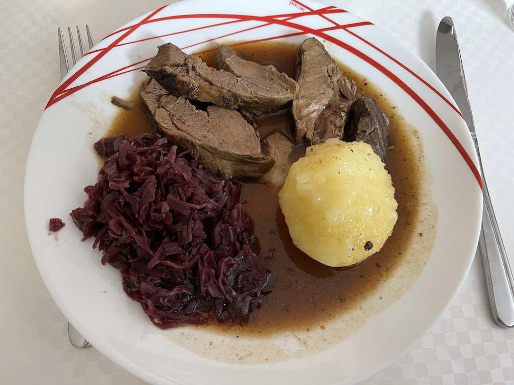 Deutschland mit seinem Klima und leckeren Speisen