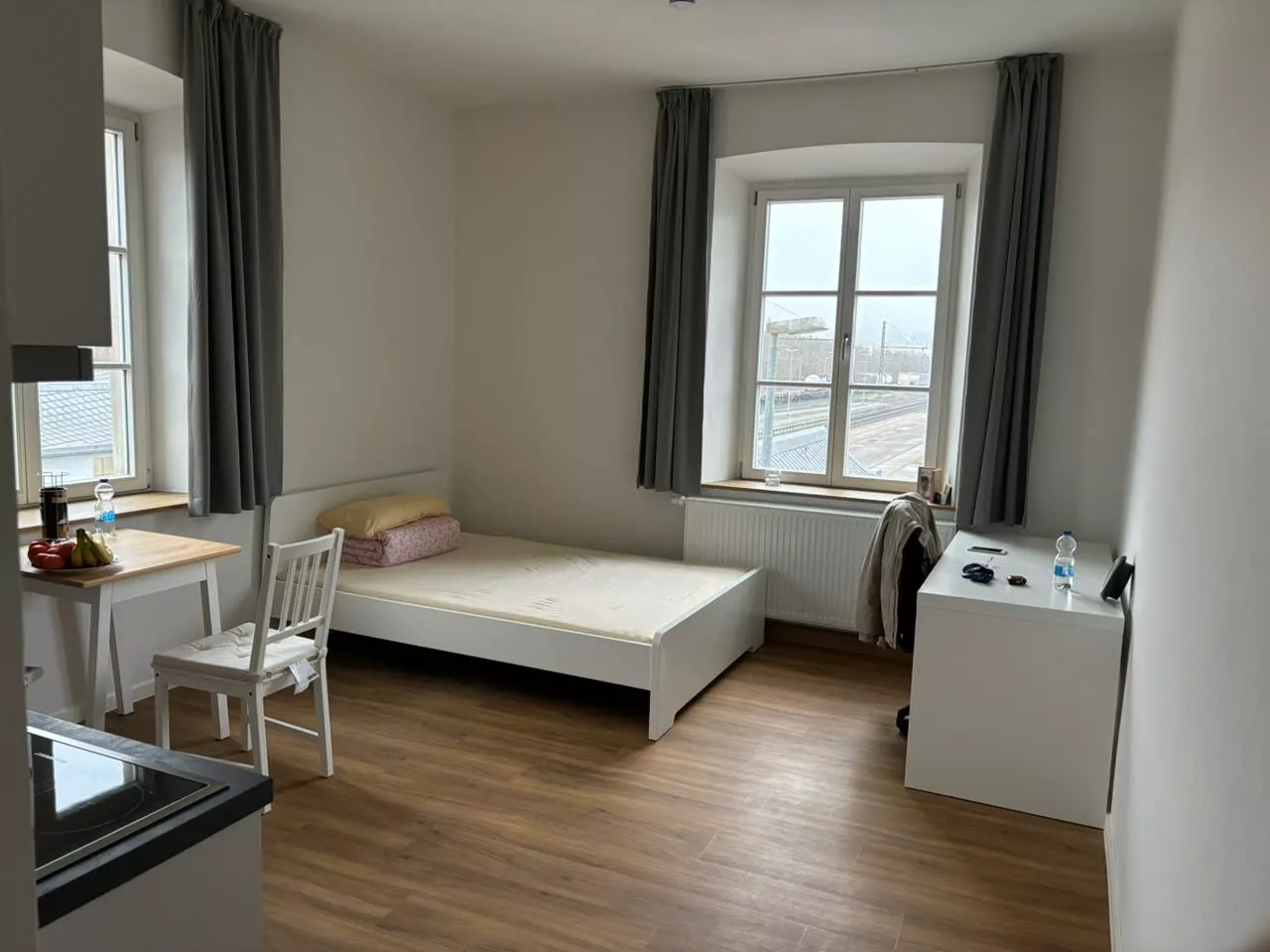 Wohnbeispiel einer neu eingerichteten Azubi Wohnung